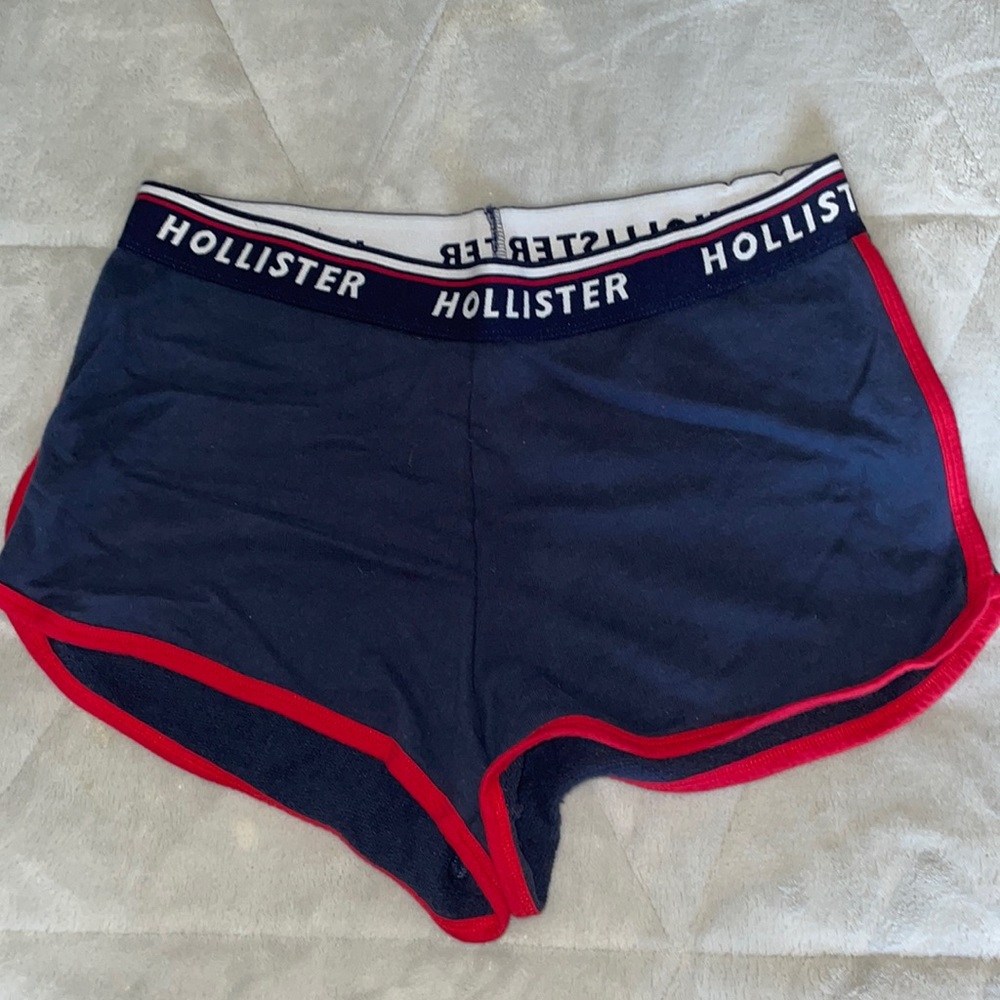 Hollister navy blue shorts